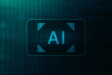 2d rendering Artificial Intelligence (AI) concept