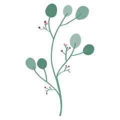 Leaf vector. Collection of leaves