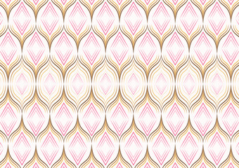 Fototapeta premium Luxury silk fabric seamless pattern