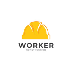 Fototapeta premium Element logo vector, Construct logo vector template. Helmet construction and gear design concept for building, architect, contractor, repair and landmark.