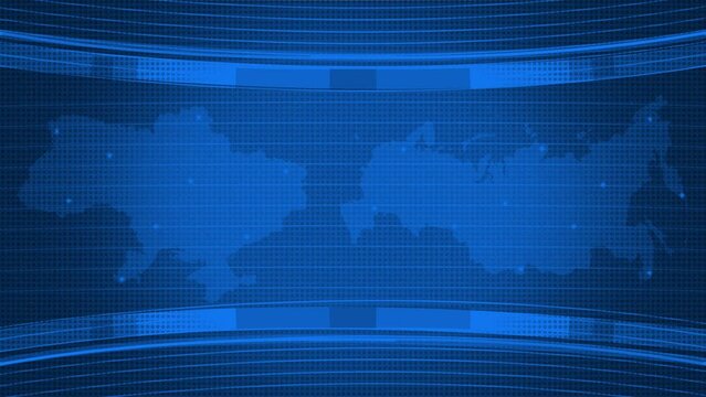 Ukraine Russia Country news background video blue