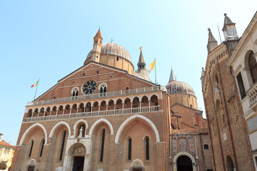Fototapeta na wymiar Church Pontifical Basilica of Saint Anthony of Padua, Italy