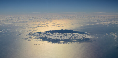屋久島、空撮