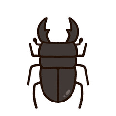 かわいいクワガタムシ