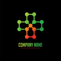 plus health medical technology hospital logo idea