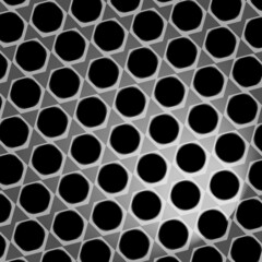 Abstract background texture of geometric shapes. Pattern in black and white.