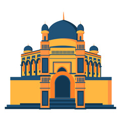 Mosque, building, Ramadan Kareem design