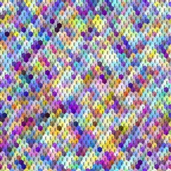 Geometric abstract pattern moire overlay style. Abstract square texture