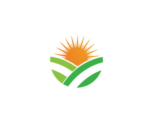farm  agriculture organic logo 