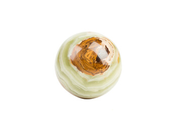 A ball made of onyx bringing good luck.