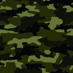 Fototapeta premium Hunting camouflage. Vector graphics. Cloth.