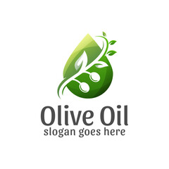 olive oil logo design 