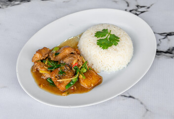 Mixed Thai Food Selections 