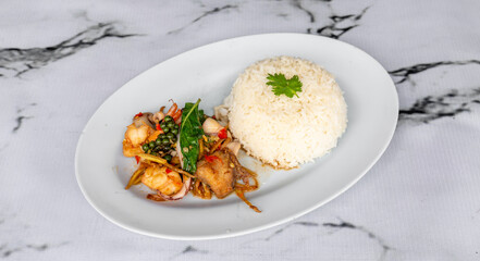 Mixed Thai Food Selections 