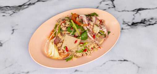 Mixed Thai Food Selections 