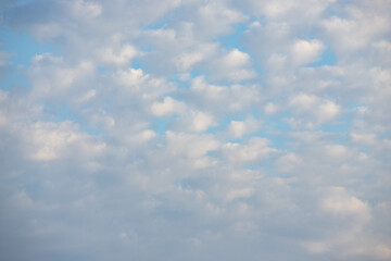 blue sky in the clouds desktop background