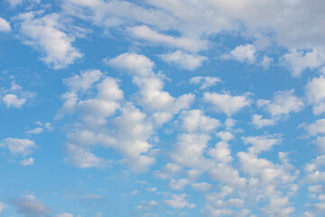 blue sky in the clouds desktop background