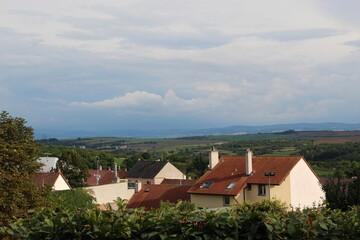 Panorama of south Moravia