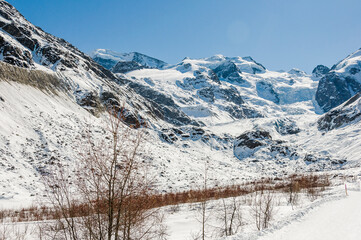 Morteratsch, Morteratschgletscher, Gletscher, Gletscherpfad, Gletscherweg, Piz Bernina, Bellavista,...