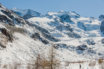 Morteratsch, Morteratschgletscher, Gletscher, Gletscherpfad, Gletscherweg, Piz Bernina, Bellavista,...