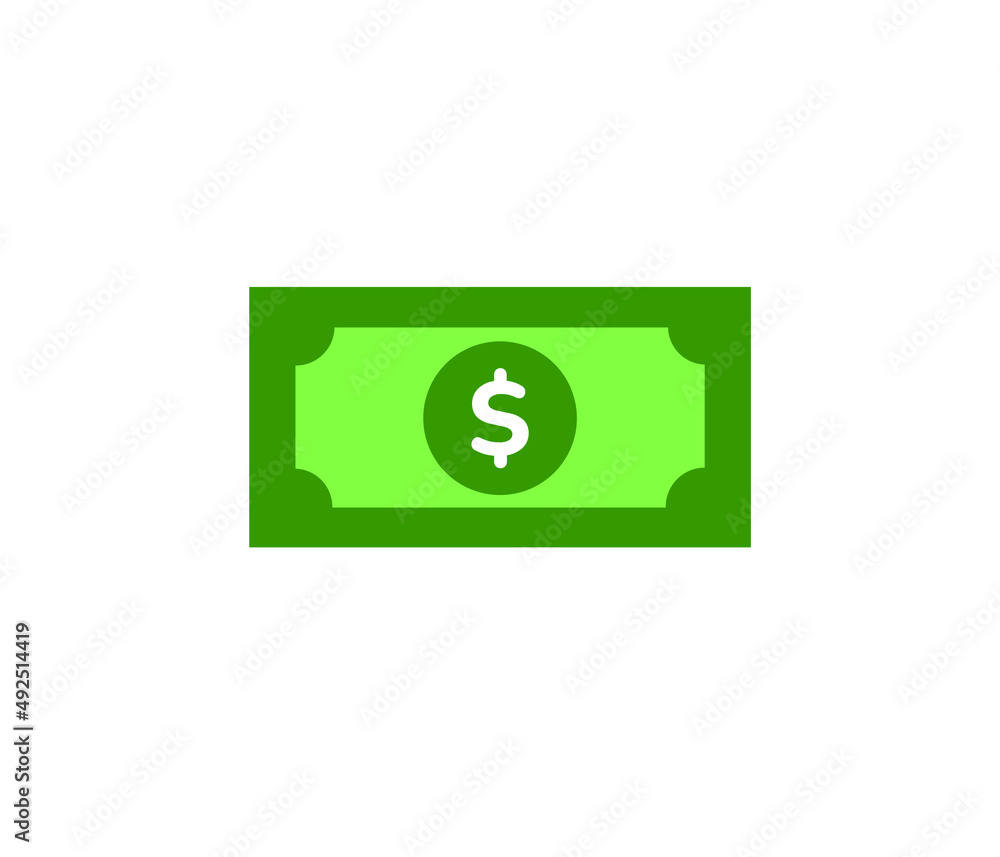 Poster cash vector icon. editable stroke. symbol in line art style for design, presentation, website or app