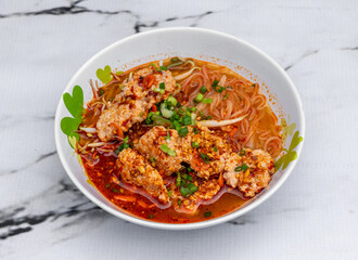 Mixed thai Noodles and Soups
