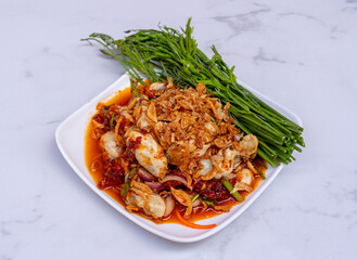 Spicy Thai Food Salads 