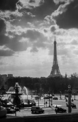 France Paris Tour Eiffel Grand palais soleil environnement climat
