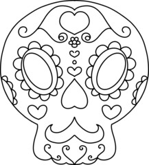 Cinco De Mayo Gnome  drawn illustration