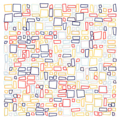 Offset Quads generative art background art illustration