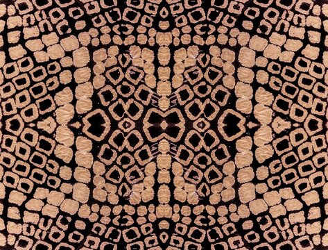Snake Skin Seamless Pattern. Abstract Snake