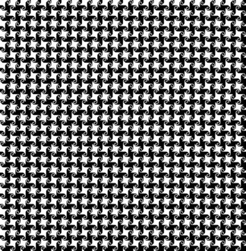Houndstooth seamless pattern. Classic fashion. Different crowbars print.