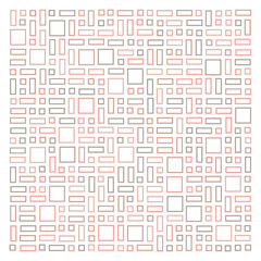 Offset Quads generative art background art illustration