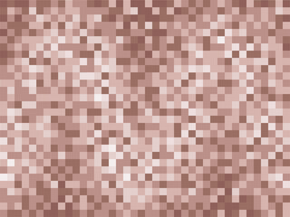 Abstract brown geometric pixel background	
