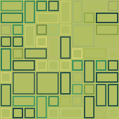 Offset Quads generative art background art illustration