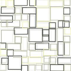 Obraz premium Offset Quads generative art background art illustration