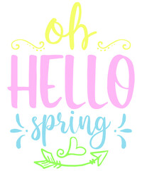 Easter Bunny T-shirt Design Vector