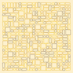 Fototapeta premium Offset Quads generative art background art illustration