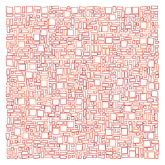 Offset Quads generative art background art illustration