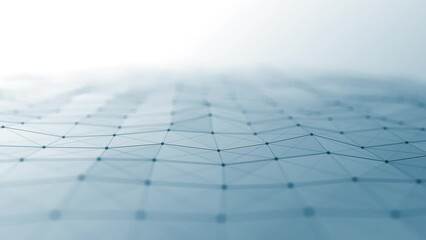 Abstract Plexus Digital Fx Technology Background Loop/ 4k animation of an abstract technology wallpaper background of moving plexus lines and dots for corporate network digital data concept and commun