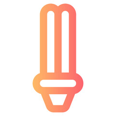 lamp gradient icon