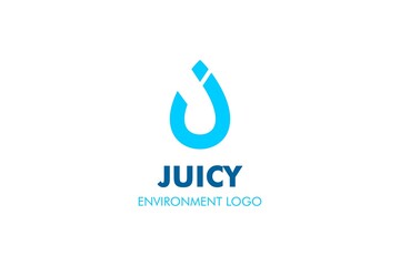 Letter J Water Logo : Suitable for Aquatic Theme, Environment Theme, Initial Theme, Infographics and Other Graphic Related Assets.