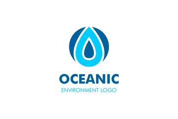Letter O Water Logo : Suitable for Aquatic Theme, Environment Theme, Initial Theme, Infographics and Other Graphic Related Assets.