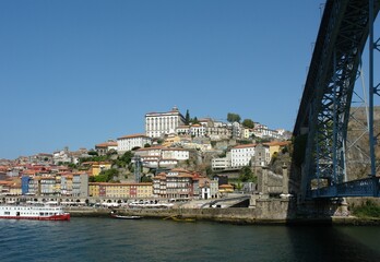 Fototapeta na wymiar Porto Panorama with Douro river