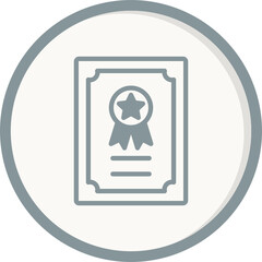 Certificate Icon