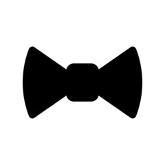 Graphic flat bowties icon for your design and website