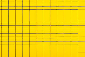 Lockers at a parcel station