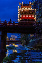 春の高山祭り　宵祭り