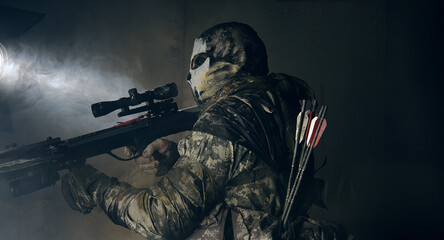 fighter with a crossbow 