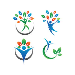 Health Logo Stock in Vector